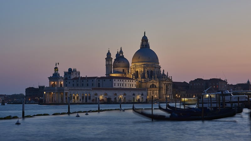 Gondolas in Venice
